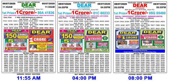 Dhankesari Today Result 11:55 am 4pm 8pm